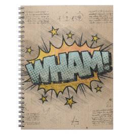 WHAM! stripboek Steampunk Pop Notitieboek