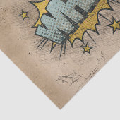 WHAM! stripboek Steampunk Pop Tissuepapier (Detail)