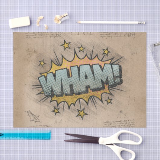 WHAM! stripboek Steampunk Pop Tissuepapier (Craft)