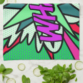 WHAM Strips Coole Moderne Theedoek (Gevouwen)