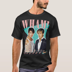 Wham vervaagd esthetisch origineel ontwerp t-shirt