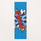 WHAM ZAP Leuke Retro Strip Pop Art Yogamat (Voorkant)