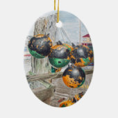 Wharf Bumpers Artwork Keramisch Ornament (Achterkant)