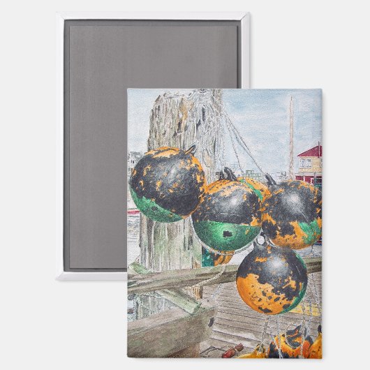 Wharf Bumpers Artwork Magnet (Voorkant / Achterkant)