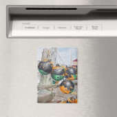 Wharf Bumpers Artwork Magnet (Insitu (Vaatwasser))