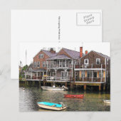 Wharf Cottages -  LOOK Briefkaart (Voorkant / Achterkant)