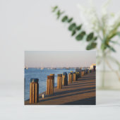 Wharf, Nantucket Harbour Briefkaart (Staand voorkant)
