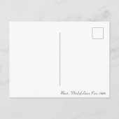 Wharf of Louvre Paris - Monet Famous Painting Feestdagenkaart (Achterkant)