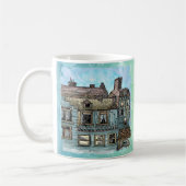 Wharf Scene 2 mug Koffiemok (Links)