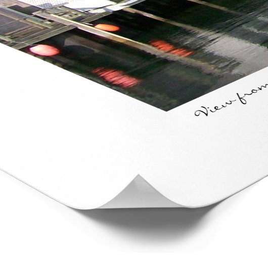 Wharf Scene Nantucket, Massachusetts Triptych Poster (Hoek)