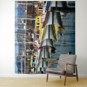 Wharf Tapestry Wandkleed (In situ)