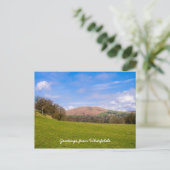 Wharfedale-omgeving Briefkaart (Staand voorkant)