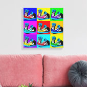 wharhol canvas afdruk (Insitu (Woonkamer))