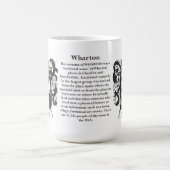 Wharton, de Oorsprong, de Betekenis en de rest Koffiemok (Center)
