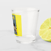 "WhasSUP" met eenden op het SUP-bord Shot Glas (Rechts)