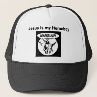 whassupjesus_lrg, Jezus is mijn Homeboy Trucker Pet