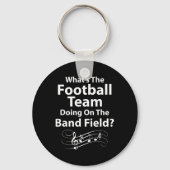 What39s Het Football Team Doet Op Het Bandenveld Sleutelhanger (Voorkant)