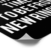 What A Fahkin Time To Be From New Ringland New Eng Poster (Hoek)