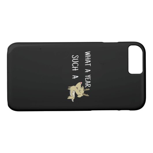 What A Fun Deer Moment Retro Style Case-Mate iPhone Case (Achterkant (Horizontaal))
