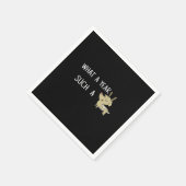 What A Fun Deer Moment Retro Style  Servet (Hoek)