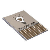 What A Great Idea! - Notebook Notitieboek (Rechterzijde)
