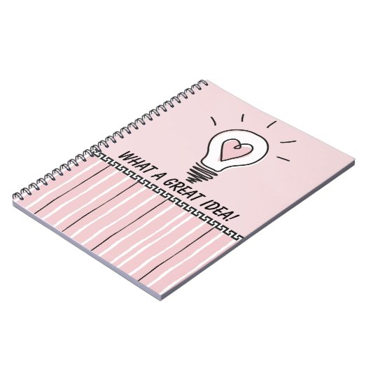 What A Great Idea! - Notebook  Notitieboek (Linkerzijde)