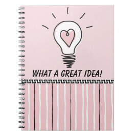What A Great Idea! - Notebook Notitieboek