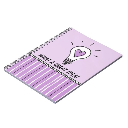 What A Great Idea! - Notebook Notitieboek (Linkerzijde)