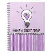 What A Great Idea! - Notebook Notitieboek (Voorkant)