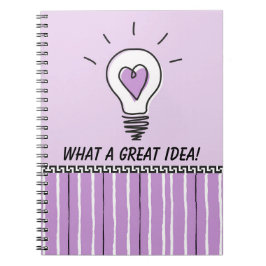 What A Great Idea! - Notebook Notitieboek