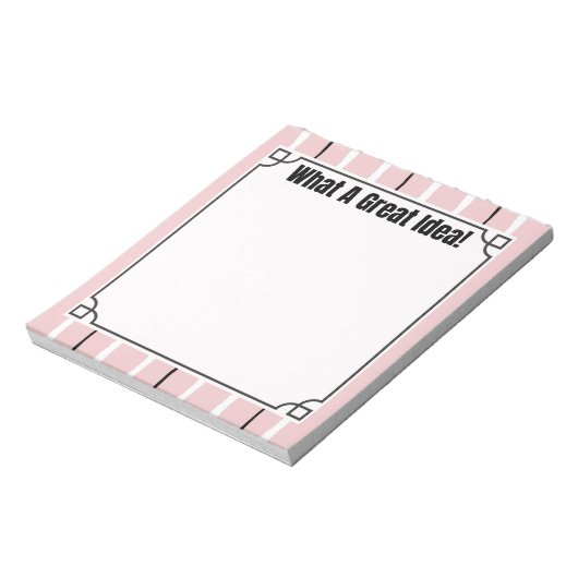 What A Great Idea! - Notes Notitieblok (Linkerzijde)