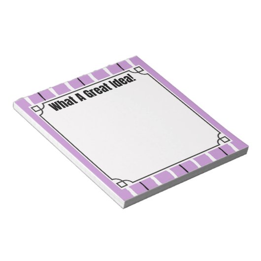 What A Great Idea!  Notitieblok (Schuin)