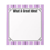 What A Great Idea! Notitieblok (Voorkant)