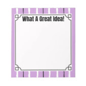 What a Great Idea! Notitieblok (Voorkant)