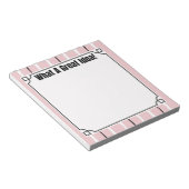 What A Great Idea!  Notitieblok (Schuin)