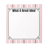 What A Great Idea! Notitieblok (Voorkant)