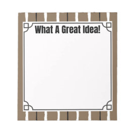 What A Great Idea! Notitieblok