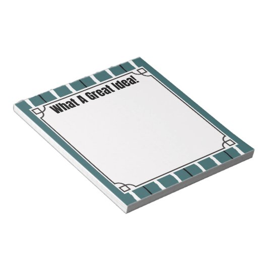 What a Great Idea! Notitieblok (Schuin)