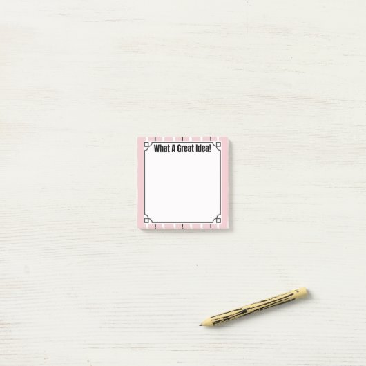 What A Great Idea! - Post-It Notes (Op bureau)