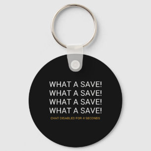 What A Save Chat Uitgeschakeld Rocket Voetbalspel  Sleutelhanger