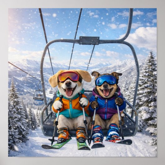 "What a View!" Poster (Voorkant)