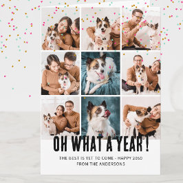 What A Year Review Modern Family 7 Photo Collage  Kaart