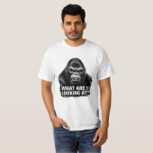 What Are You Looking At Funny Quote Shirt (Voorkant volledig)