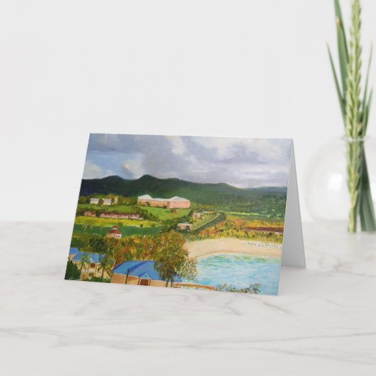 What aView! Buccaneer Hotel, St Croix Kaart (Voorkant)