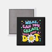 What Can You With Just A Dot Art Gift  Magneet (Voorkant / Achterkant)