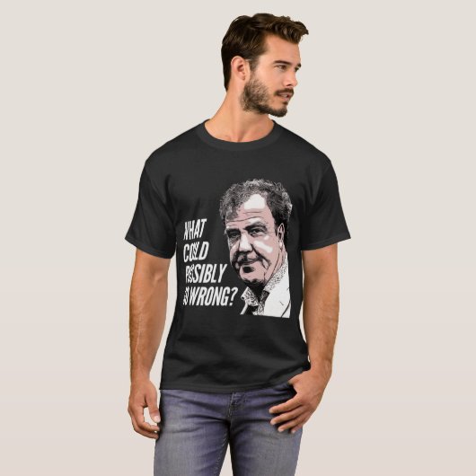 What could possibly go wrong t-shirt (Voorkant volledig)