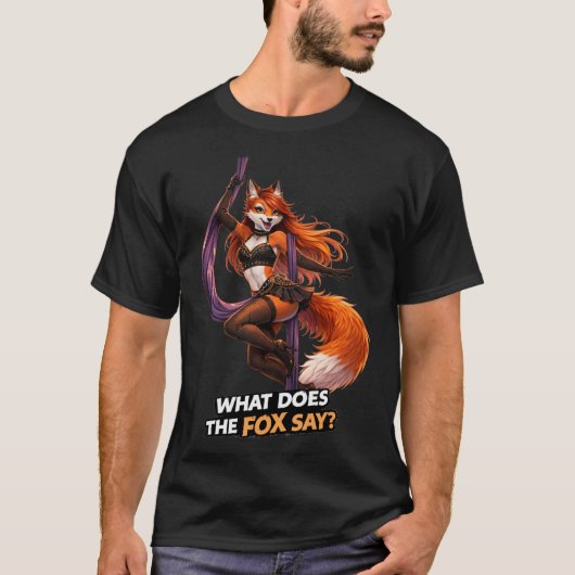 What Does The Fox Say? T-shirt (Voorkant)