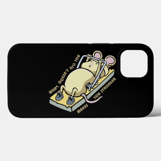 What doesn't kill you makes you stronger Case-Mate iPhone case (Achterkant (horizontaal))