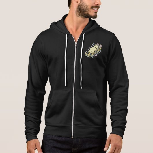 What doesnt kill you makes you stronger (dark) hoodie (Voorkant)