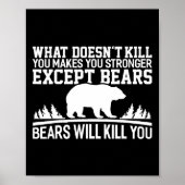 What Doesn't Kill You Makes You Stronger Except Be Poster (Voorkant)